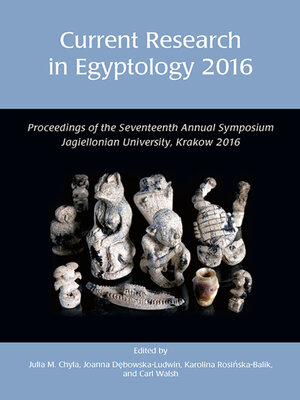 cover image of Current Research in Egyptology 2016